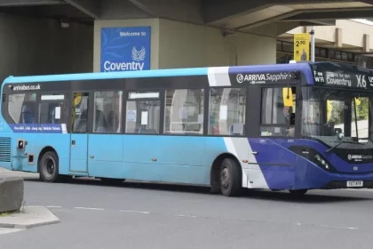 Leicester to Coventry bus
