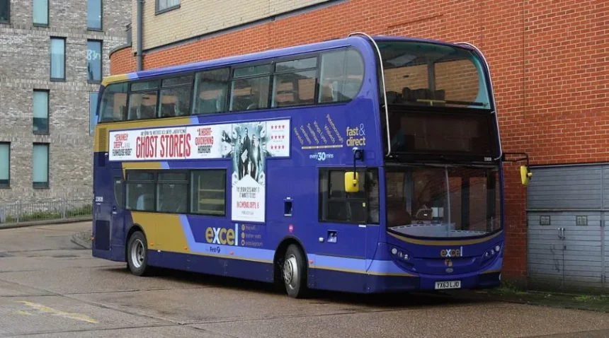 Norwich to Lowestoft bus